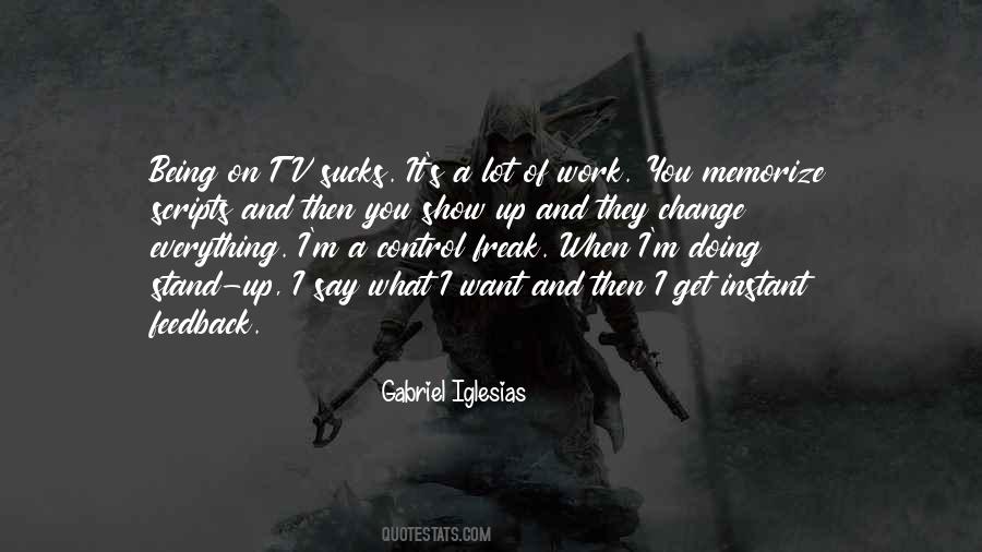 I Am A Control Freak Quotes #643448