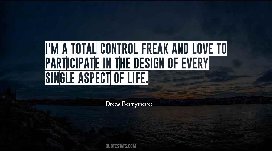 I Am A Control Freak Quotes #762158