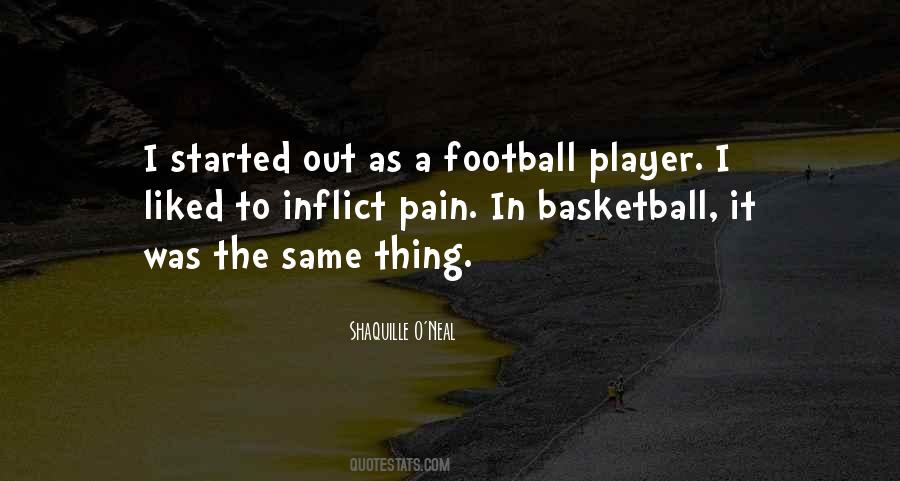 I Am A Football Player Quotes #156972