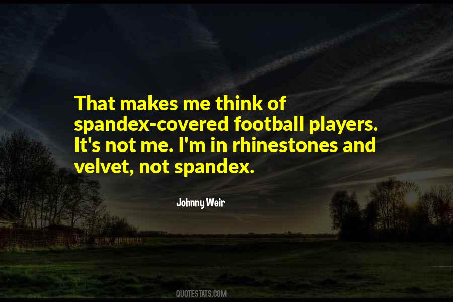 I Am A Football Player Quotes #205487