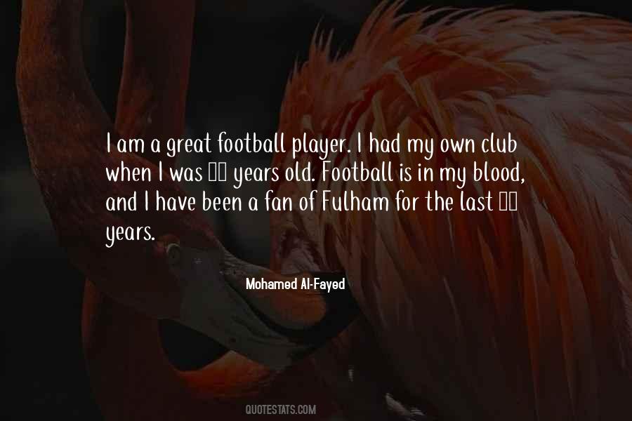 I Am A Football Player Quotes #24466