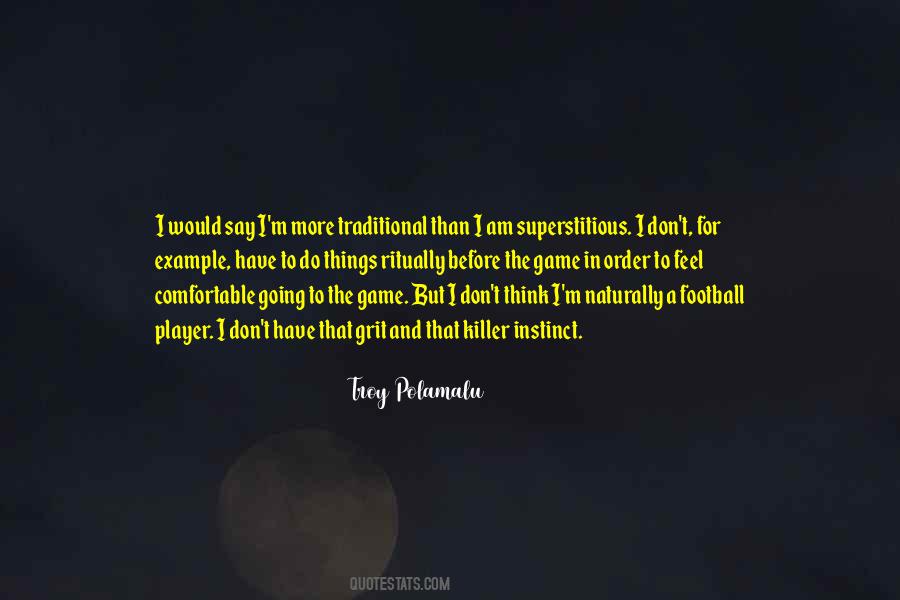 I Am A Football Player Quotes #834067