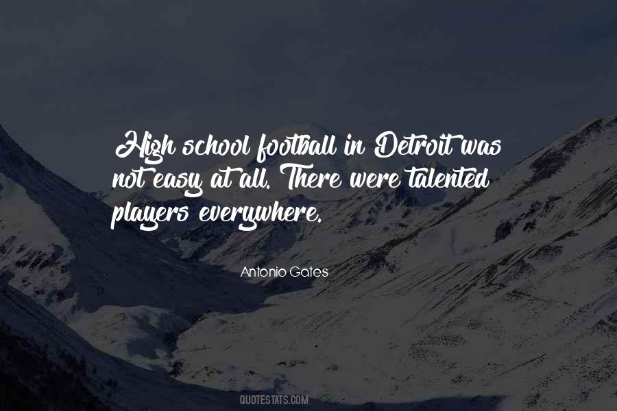 I Am A Football Player Quotes #99598