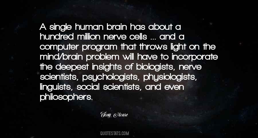 Quotes About The Brain By Scientists #206157