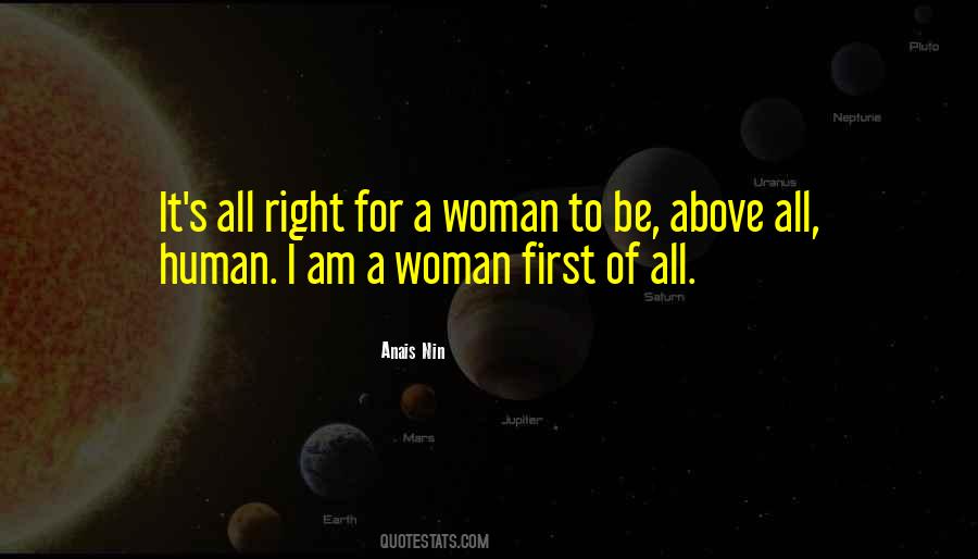 I Am All Woman Quotes #1054236