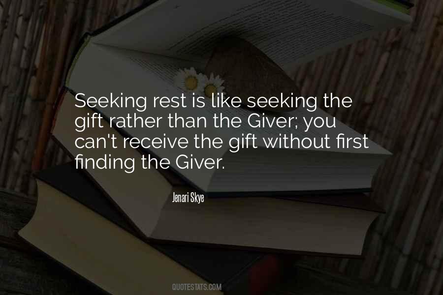 Quotes About Finding Rest In God #156453