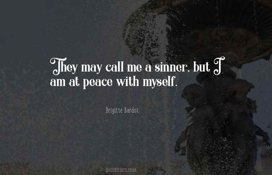 I Am At Peace Quotes #1452148