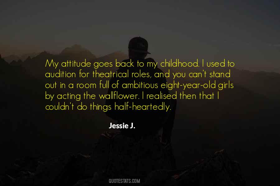 I Am Back Attitude Quotes #550659