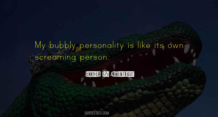 I Am Bubbly Quotes #59557