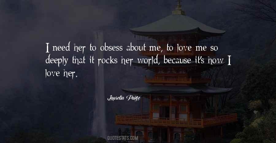 I Am Deeply In Love Quotes #63211