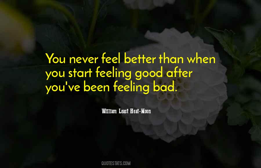 I Am Feeling Better Now Quotes #168464