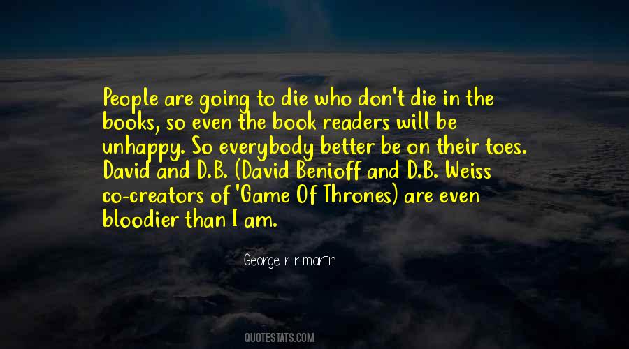 I Am Going To Die Quotes #1674325