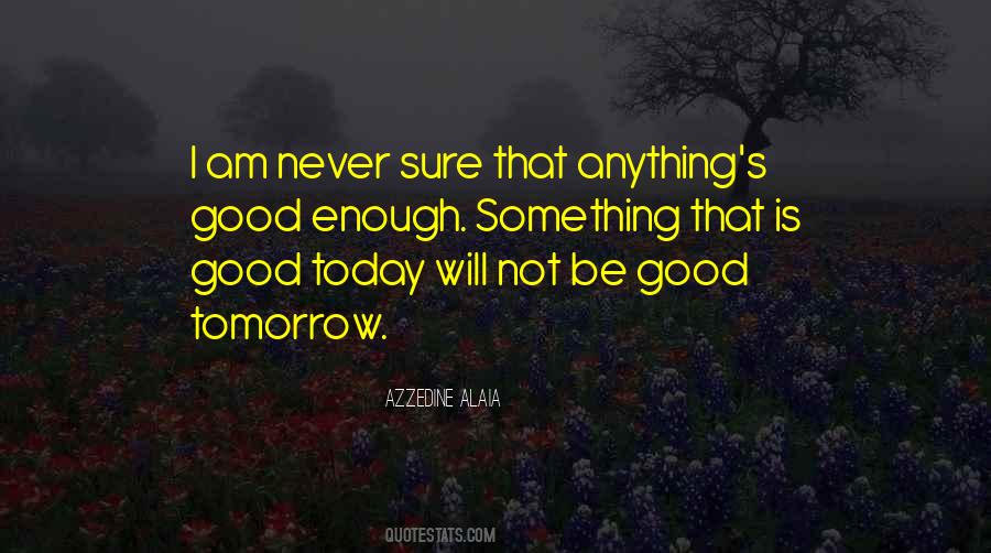 I Am Good Enough Quotes #1061108