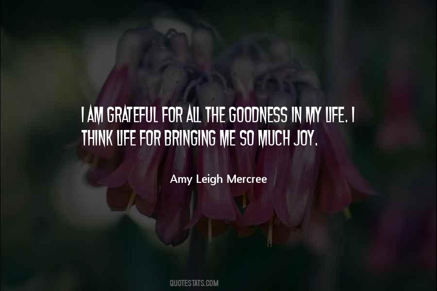 I Am Grateful For Quotes #1075058