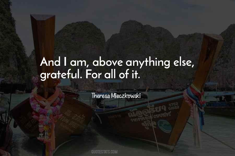 I Am Grateful For Quotes #449732