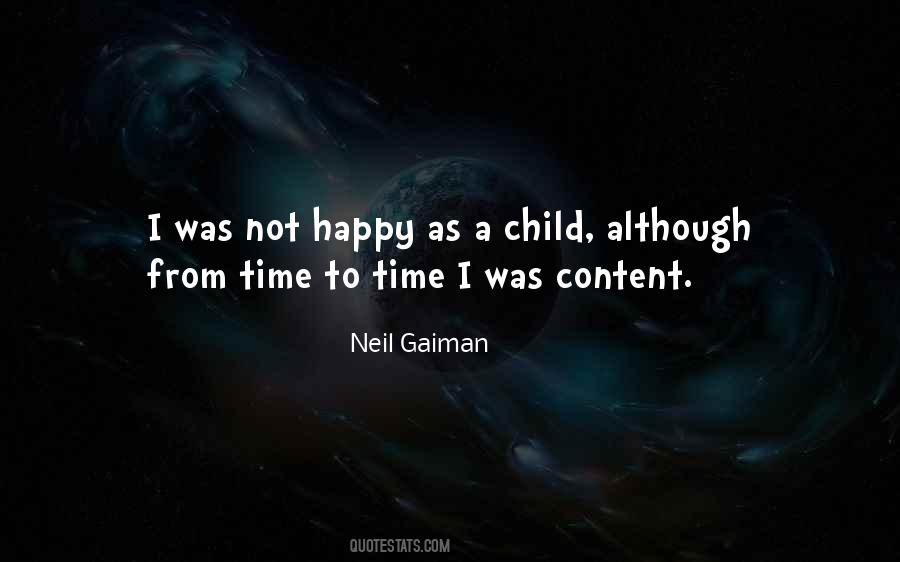 I Am Happy And Content Quotes #119399