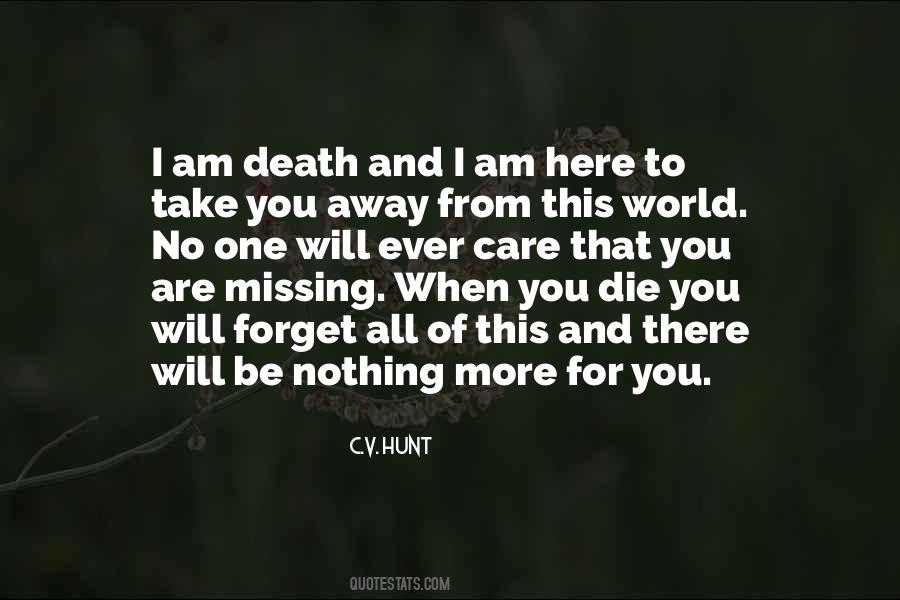 I Am Here And You're There Quotes #1086040