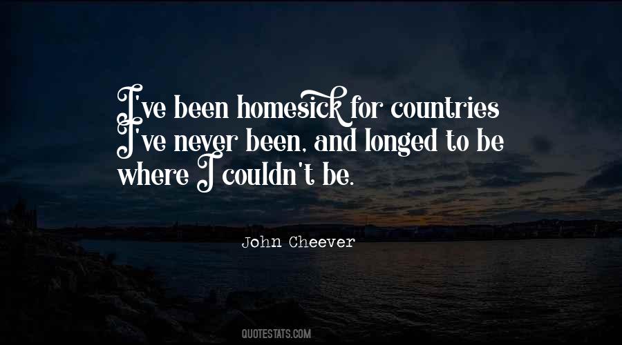 I Am Homesick Quotes #240422
