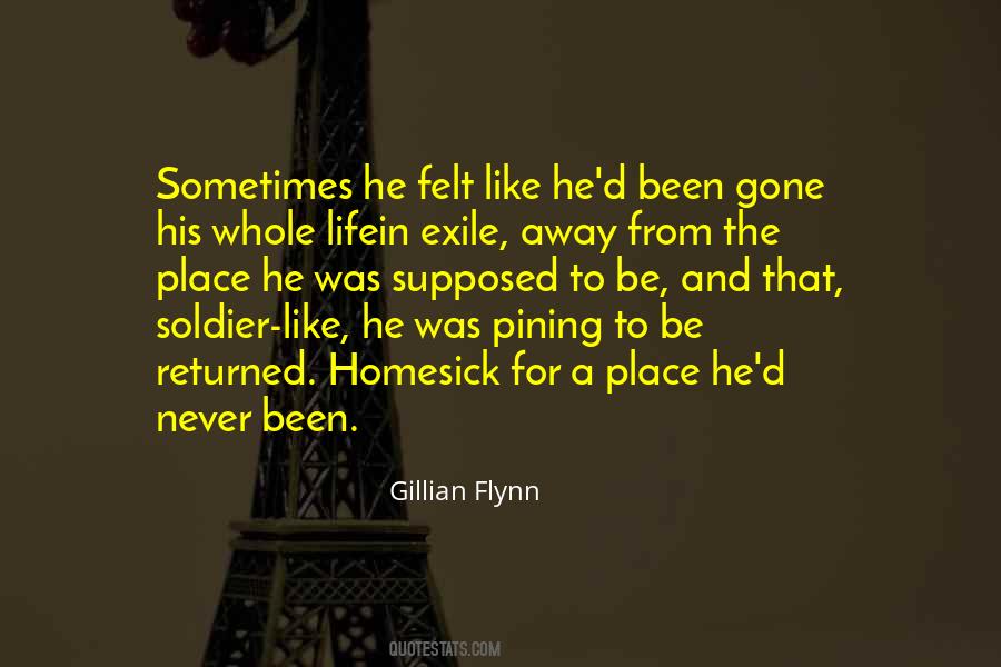 I Am Homesick Quotes #245137