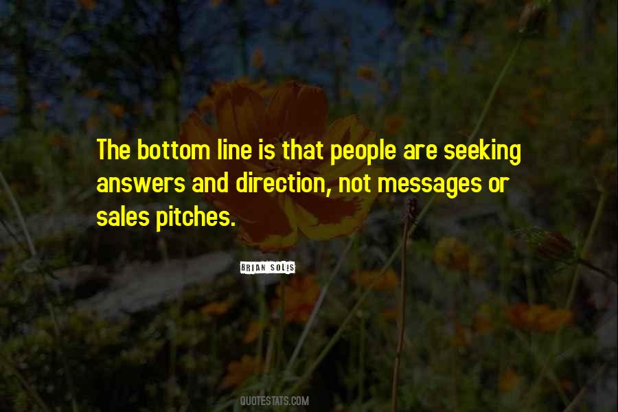 Quotes About The Bottom #1617099