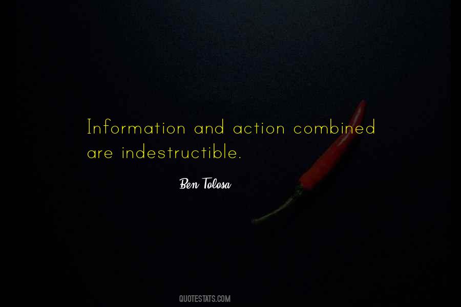 I Am Indestructible Quotes #227976