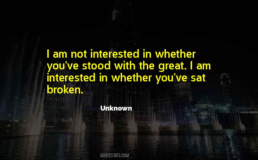 I Am Interested In You Love Quotes #1536809