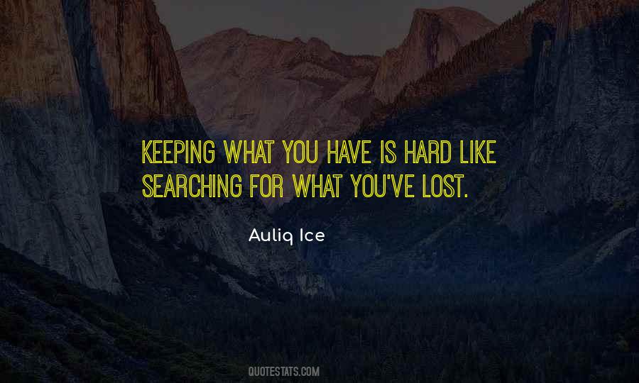 Quotes About Finding Lost Things #193147