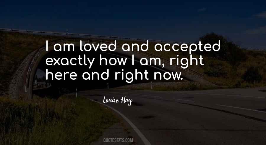 I Am Loved Quotes #1276495