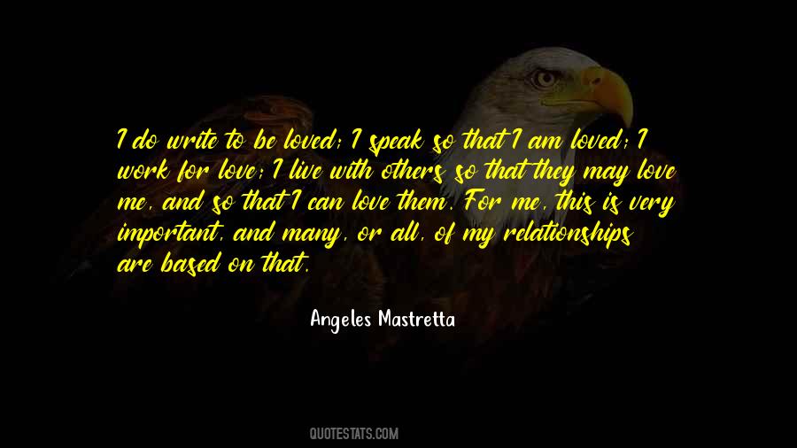 I Am Loved Quotes #285490