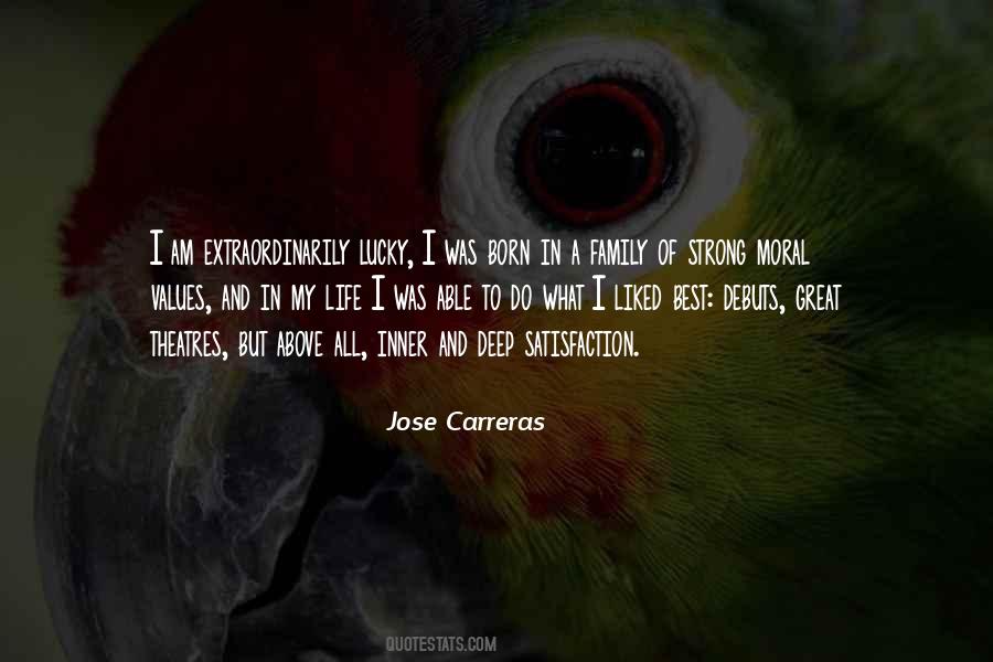 I Am Lucky To Have My Family Quotes #33894