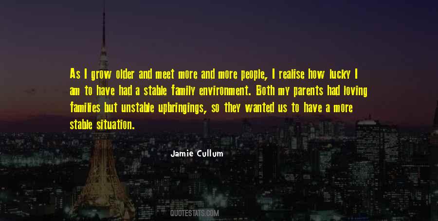 I Am Lucky To Have My Family Quotes #56801