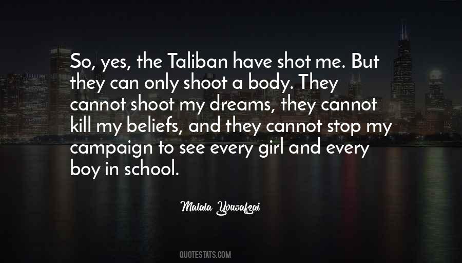 I Am Malala Taliban Quotes #1429648