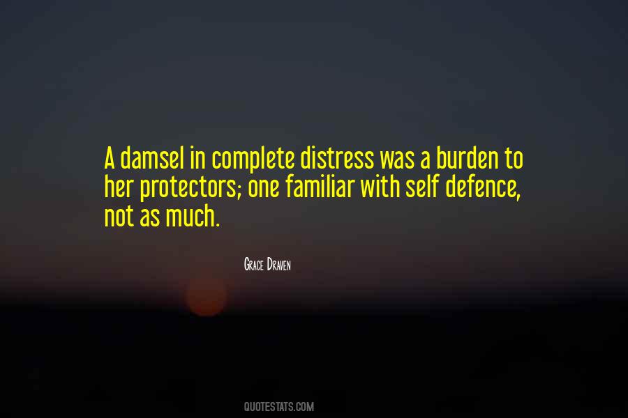 I Am Not A Damsel In Distress Quotes #1075914