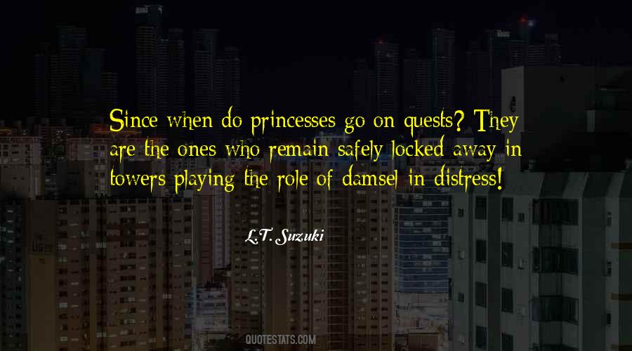 I Am Not A Damsel In Distress Quotes #1126930
