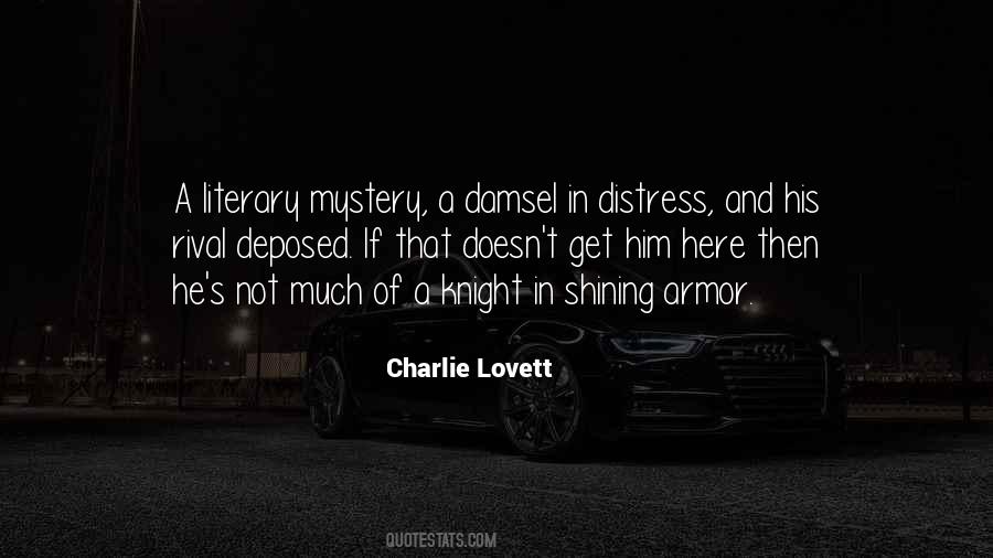 I Am Not A Damsel In Distress Quotes #163957