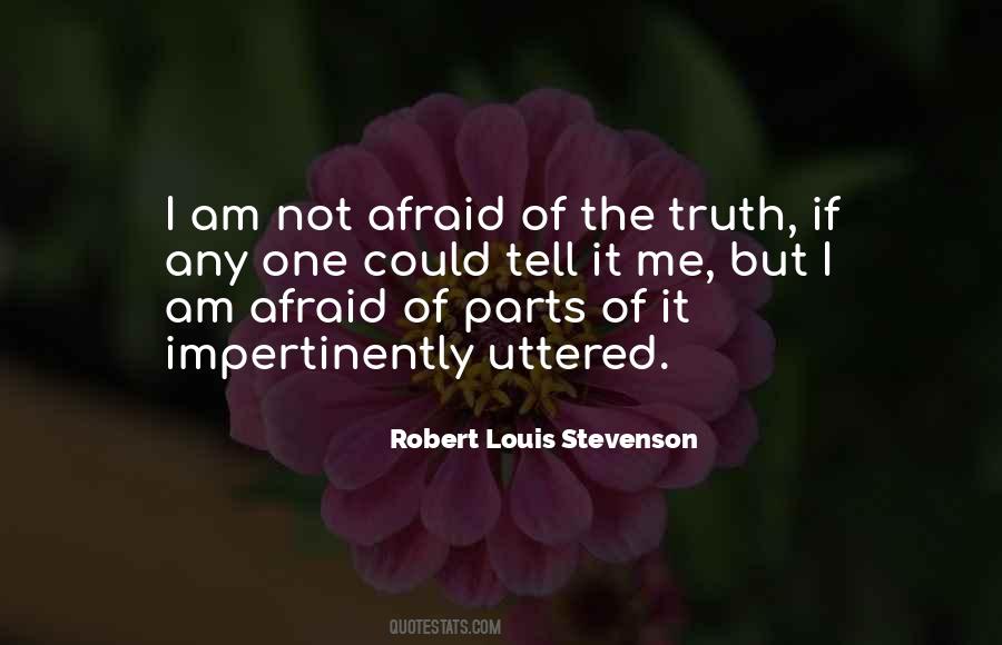 I Am Not Afraid Quotes #130535