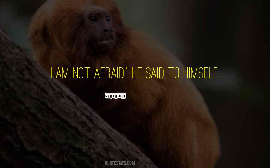 I Am Not Afraid Quotes #447008