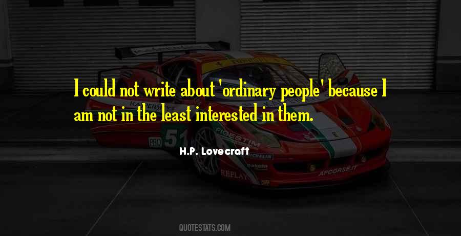 I Am Not Ordinary Quotes #90612