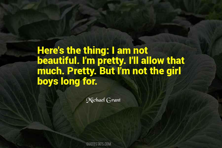 I Am Not Pretty Quotes #449032