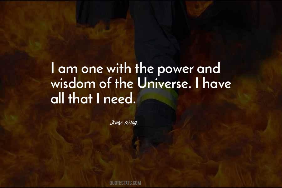 I Am One With The Universe Quotes #1288349