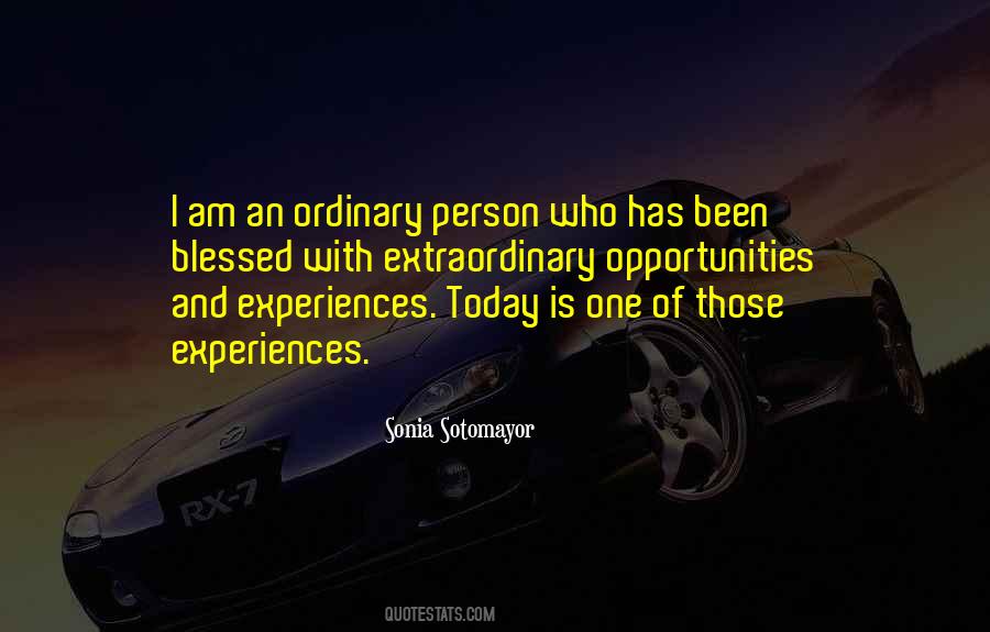 I Am Ordinary Quotes #1214570