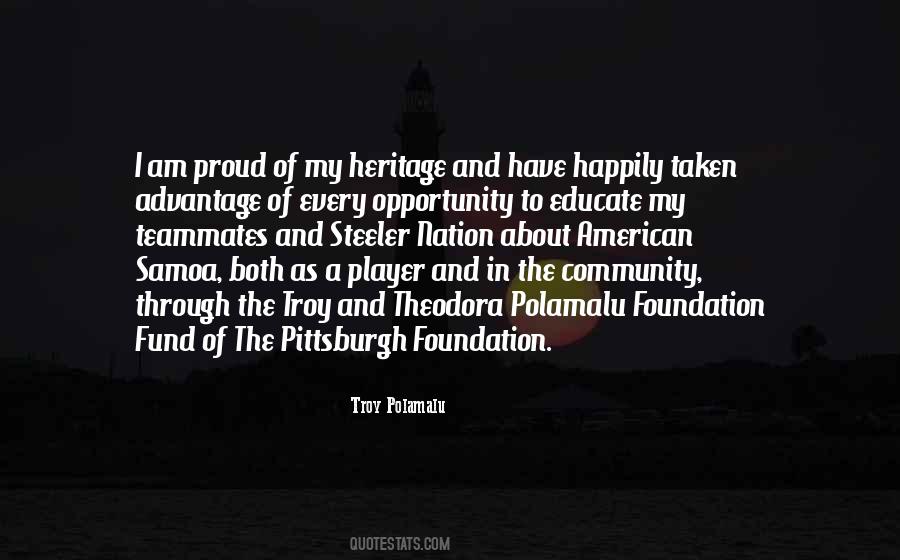I Am Proud Of Quotes #1731401