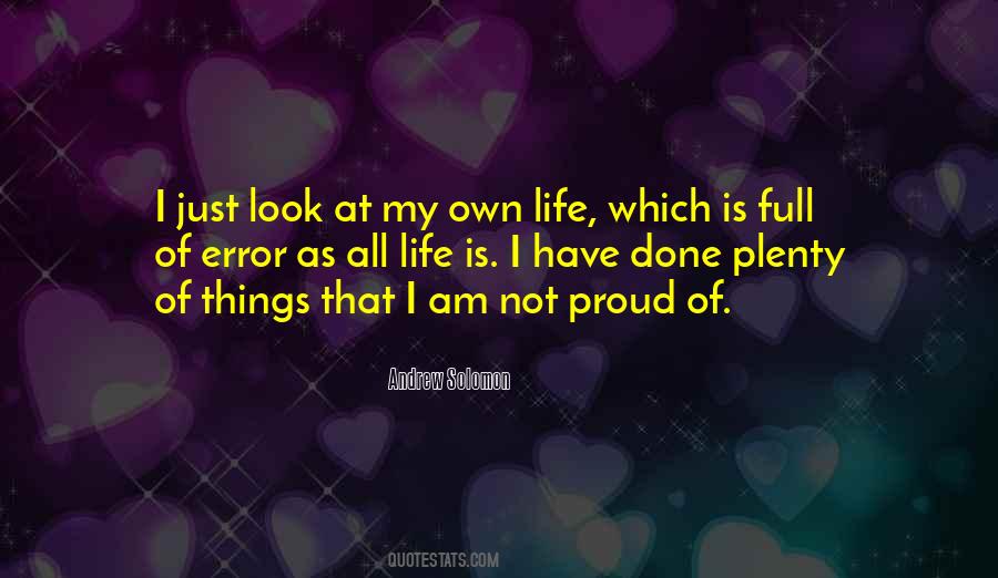 I Am Proud Of Quotes #222322 I Am Proud Of Quotes #222322