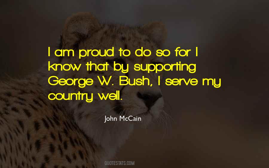 I Am Proud To Serve My Country Quotes #1543914