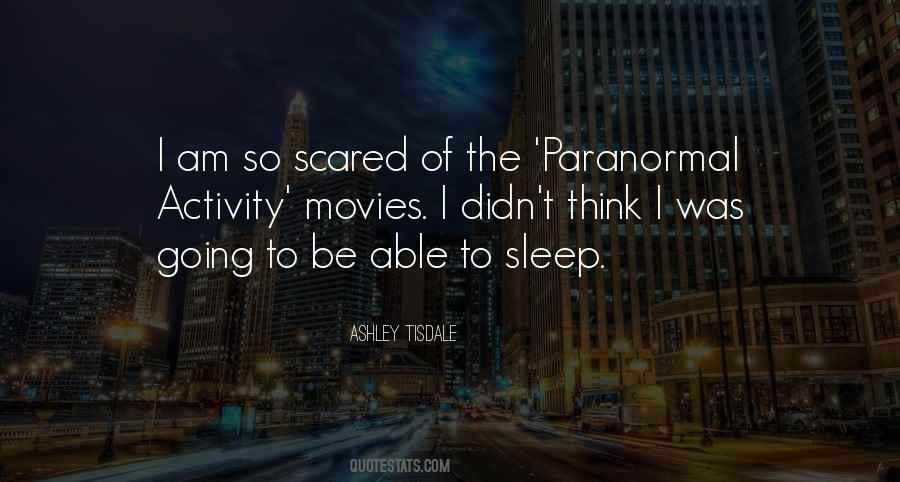 I Am Scared Quotes #740487