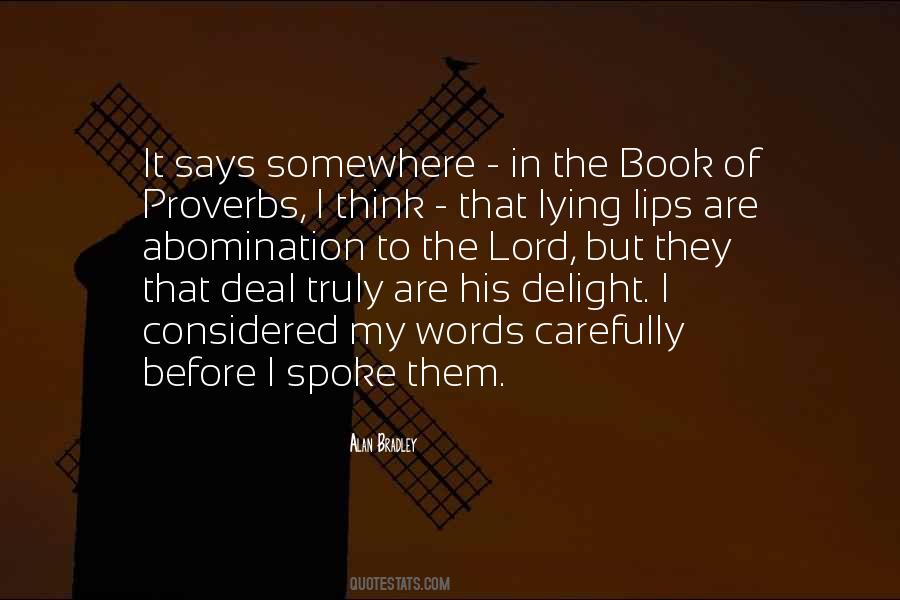 Quotes About The Book Of Proverbs #1078142