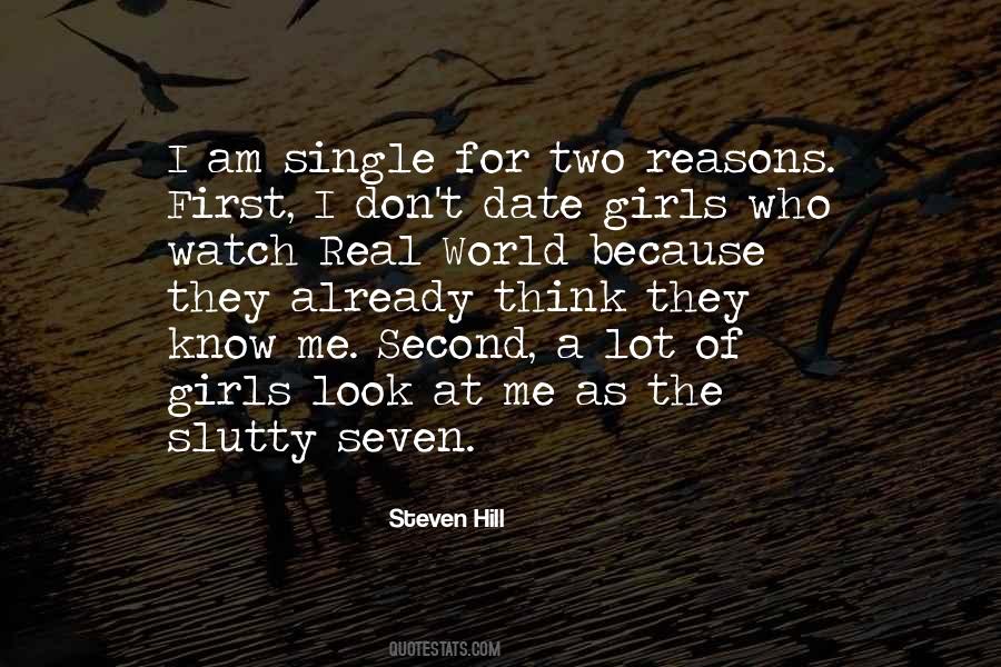 I Am Single Because Quotes #1743752
