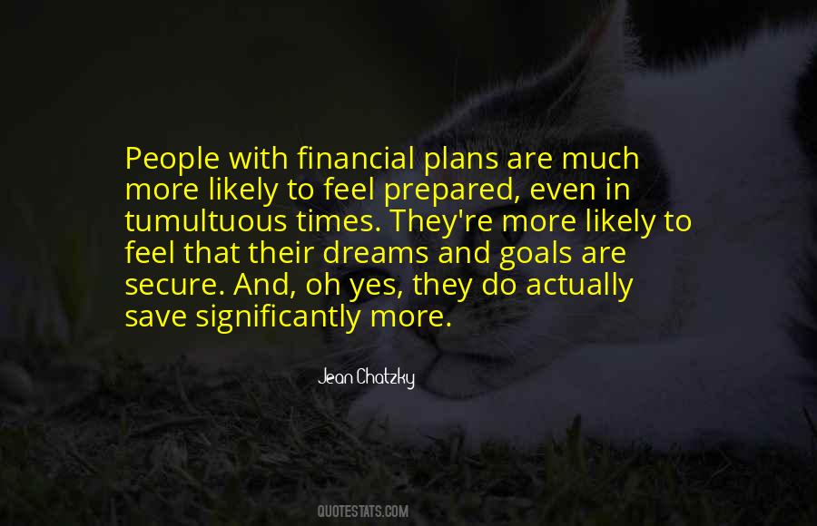 Quotes About Financial Goals #1111443
