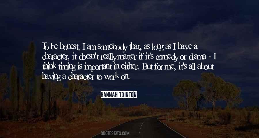 I Am Somebody Quotes #441106