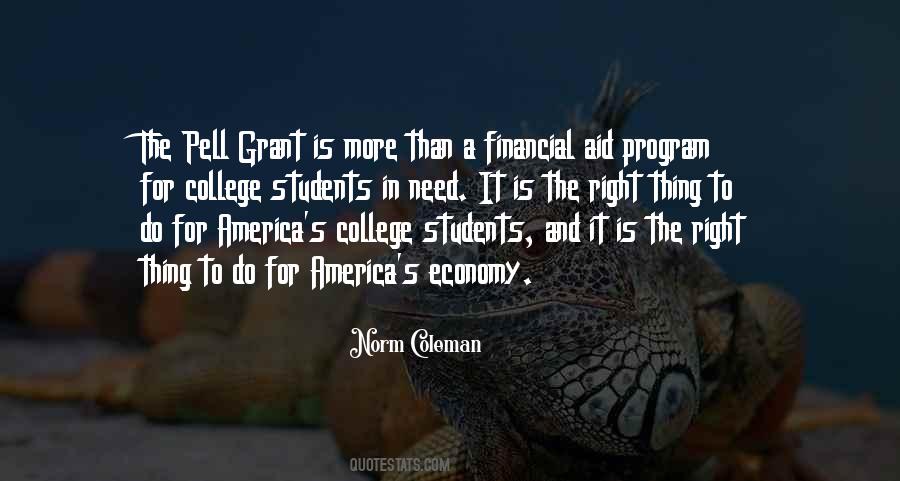 Quotes About Financial Aid For College #1086218